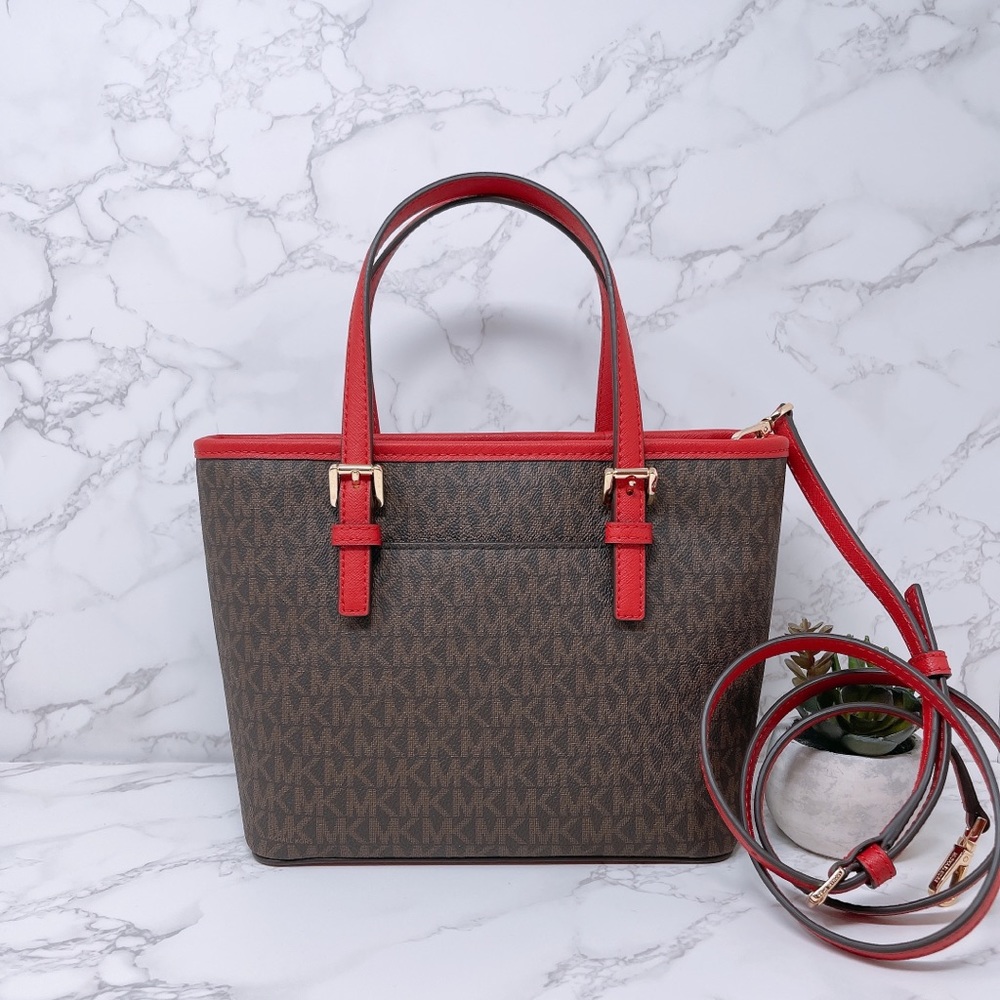 Michael Kors JST XS Convertible Satchel and Cardholder - Picture 6 of 15